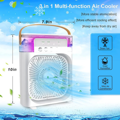 Portable Mini Air Conditioners™ - Small AC Quiet Personal Air Cooler