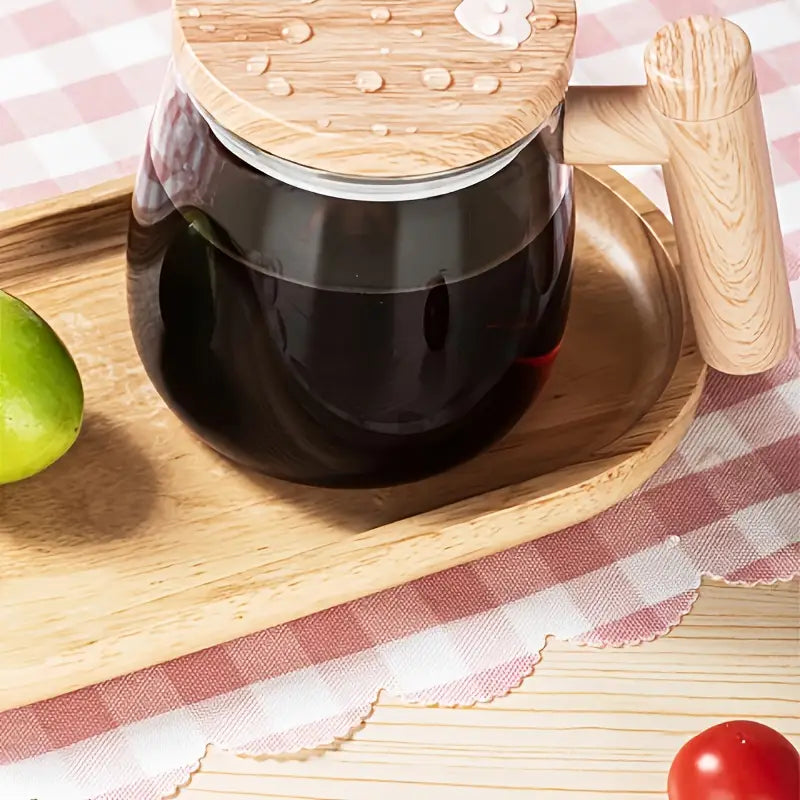 Smart Blend Coffee mug USB Rechargeable Mixing Cup with Lid