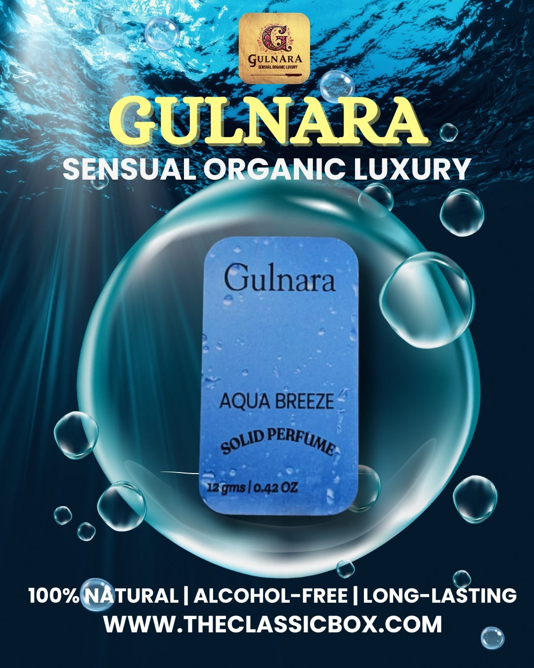 Gulnara Solid Perfume™️ – Sensual Organic Luxury