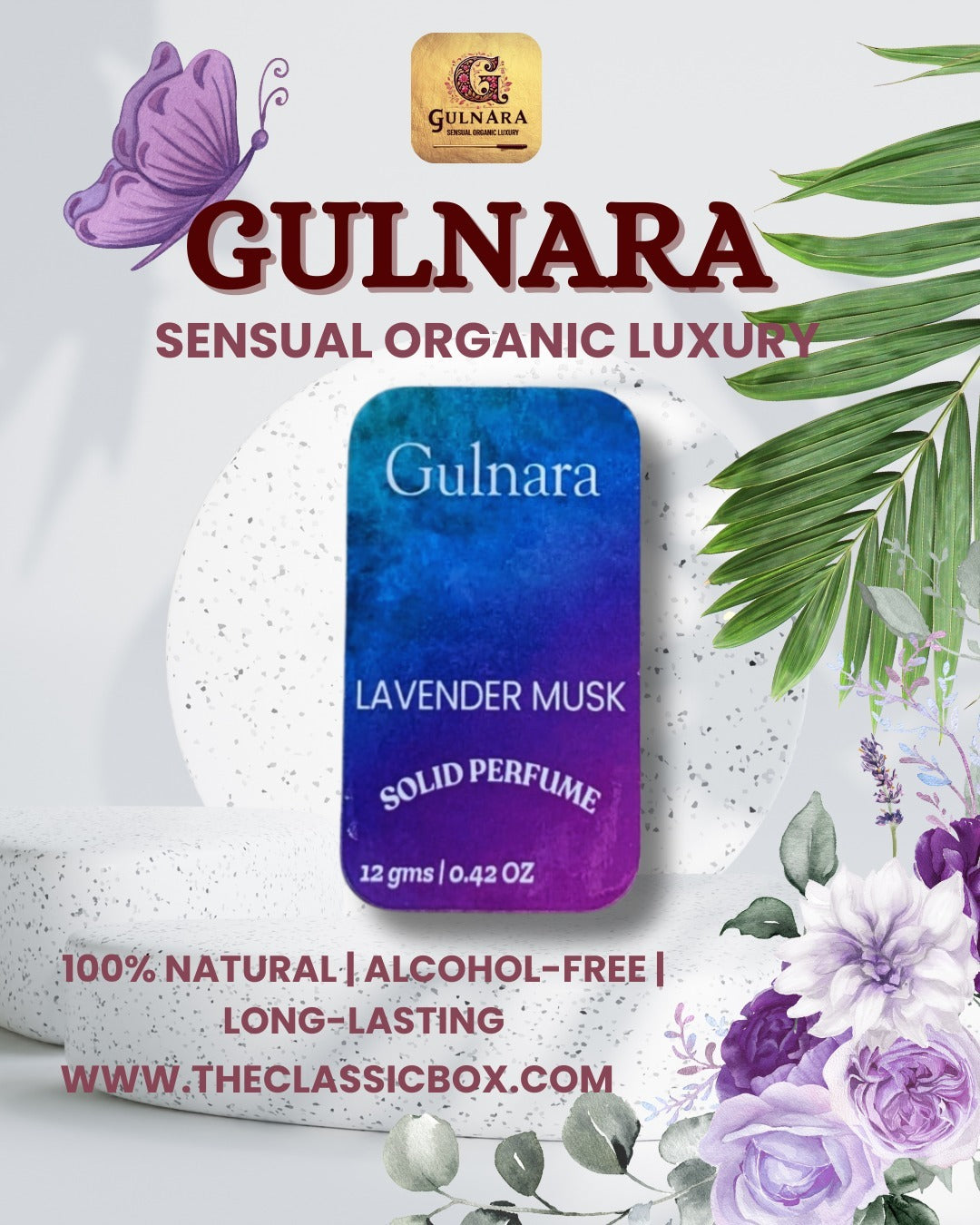 Gulnara Solid Perfume™️ – Sensual Organic Luxury