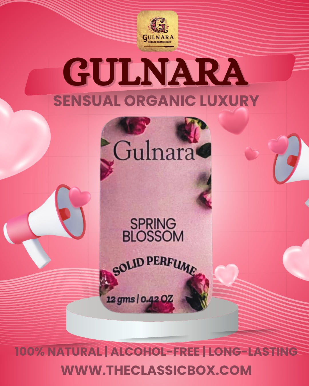 Gulnara Solid Perfume™️ – Sensual Organic Luxury