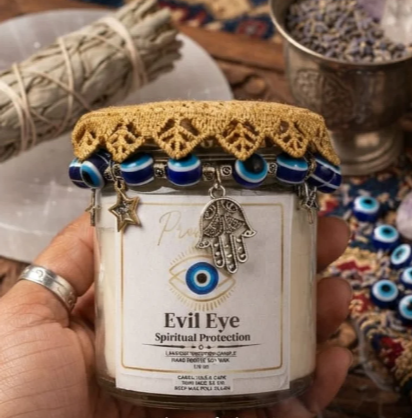 Evil Eye Candle